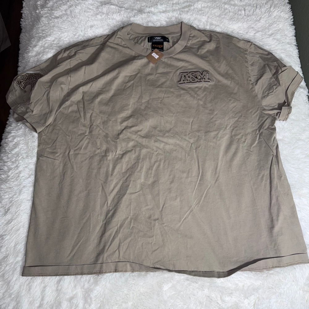Pro Standard‎ FAMU Florida A&M Rattlers T-Shirt Mens 2XL Embroidered Logo HBCU